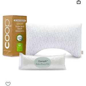 Crescent shape pillow